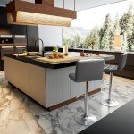 Stylish Adjustable Bar Stools - Set of 2