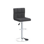 Stylish Adjustable Bar Stools - Set of 2
