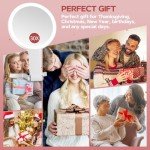 Lighted 30X Magnifying Makeup Mirror with Handle
