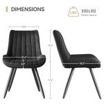 Set of 4 Mid Century Modern Dining Chairs
