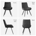 Set of 4 Mid Century Modern Dining Chairs