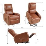 Cozy Electric Recliner Chair with High Back