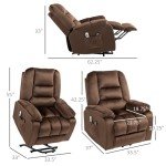 Ergonomic Power Lift Recliner Chair with Massage