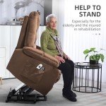 Ergonomic Power Lift Recliner Chair with Massage