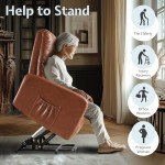 Cozy Electric Recliner Chair with High Back