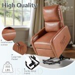 Cozy Electric Recliner Chair with High Back