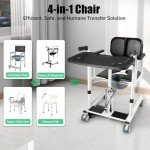 Hydraulic Patient Lift Chair for Easy Transfers