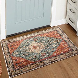 Lahome Boho Tribal 2x3 Area Rug - Entryway Mat