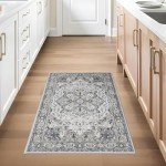 Vintage Washable Area Rug 2x3 for Home