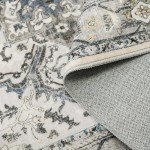 Vintage Washable Area Rug 2x3 for Home
