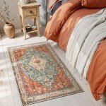 Lahome Boho Tribal 2x3 Area Rug - Entryway Mat