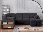 Oversized U-Shaped Convertible Sectional Sofa Bed