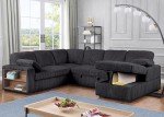 Oversized U-Shaped Convertible Sectional Sofa Bed