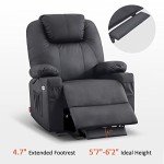 Power Lift Recliner Chair with Massage & Heat