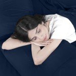 Navy Queen Bed Sheets Set - 4 Pieces