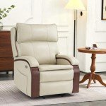 MCombo Massage Power Lift Recliner Chair - Cream