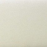 Elegant 19” Round White Boucle Ottoman Footrest