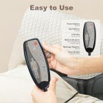 Vibration Back Massager Pad with Heat & Motors