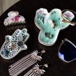 Lucky Charm Ceramic Ring Dish and Jewelry Tray