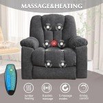 Power Lift Recliner Chair with Massage & Heat