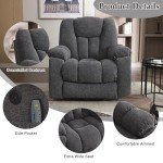 Power Lift Recliner Chair with Massage & Heat