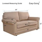 Reversible Loveseat Cover for Dogs - Chocolate/Beige