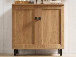 Farmhouse Modern Buffet Sideboard Storage Cabinet