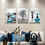 Modern 3-Piece Black and White Canvas Art Set
