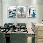 Modern 3-Piece Black and White Canvas Art Set