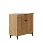 Farmhouse Modern Buffet Sideboard Storage Cabinet