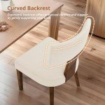 LUE BONA Set of 4 Mid Century Dining Chairs