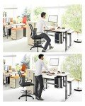 Adjustable Height Drafting Chair with Lumbar Support