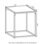Modern Coffee Table Set with 2 End Tables