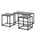 Modern Coffee Table Set with 2 End Tables
