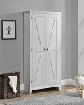 Farmington 31.5" Wide Ivory Pine Storage Cabinet