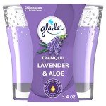 Tranquil Lavender & Aloe Candle Jar, 3.4 Oz