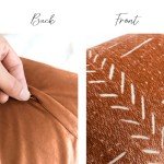Brick Red Decorative Lumbar Throw Pillow Covers - Set of 2
