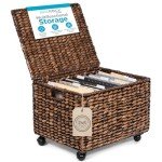 BIRDROCK HOME Rolling File Cabinet with Wheels