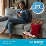 BIRDROCK HOME Rolling File Cabinet with Wheels