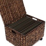BIRDROCK HOME Rolling File Cabinet with Wheels