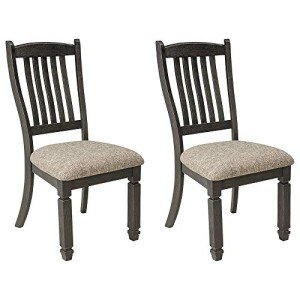 Tyler Creek Antique Black Dining Chairs, Set of 2