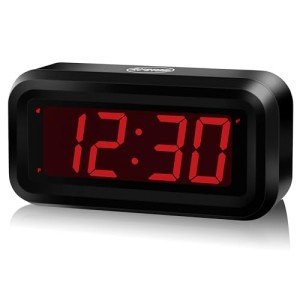 LED Digital Wall Clock with Adjustable Brightness