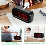LED Digital Wall Clock with Adjustable Brightness