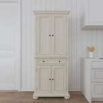 Dover White Adjustable Shelf and Drawer Storage Unit