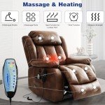 Power Lift Recliner Chair with Massage & Heating