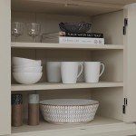 Dover White Adjustable Shelf and Drawer Storage Unit