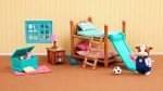 Li'l Woodzeez Bunk Beds Playset - 18pc Toy Set