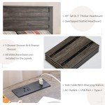 Farmhouse 5-Piece King Bedroom Furniture Set
