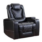 Power Recliner Chair with USB Ports & Cup Holders