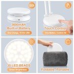 Portable Rechargeable Foldable LED Table Lamp